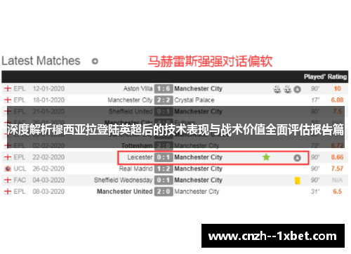 深度解析穆西亚拉登陆英超后的技术表现与战术价值全面评估报告篇